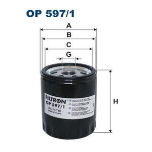Olejový filtr FILTRON OP 597/1