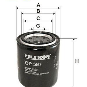 Olejový filtr FILTRON OP 597