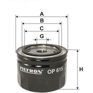 Olejový filtr FILTRON OP 615