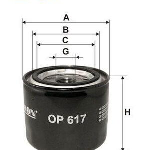 Olejový filtr FILTRON OP 617