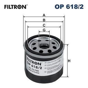 Olejový filtr FILTRON OP 618/2