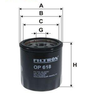 Olejový filtr FILTRON OP 618