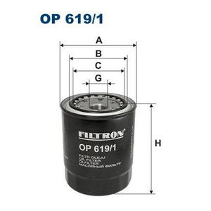 Olejový filtr FILTRON OP 619/1