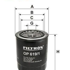 Olejový filtr FILTRON OP 619/1