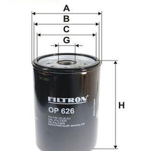 Olejový filtr FILTRON OP 626