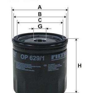 Olejový filtr FILTRON OP 629/1