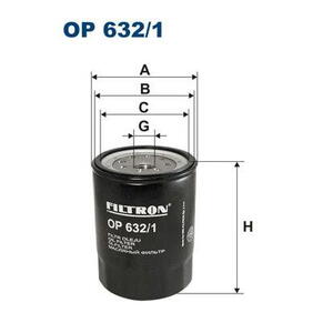 Olejový filtr FILTRON OP 632/1