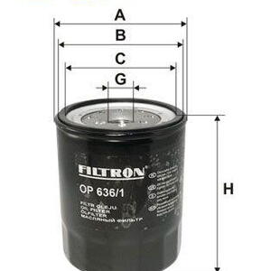 Olejový filtr FILTRON OP 636/1