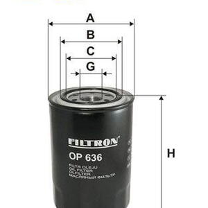 Olejový filtr FILTRON OP 636