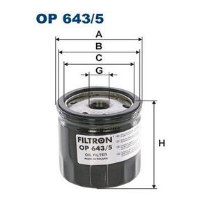 Olejový filtr FILTRON OP 643/5