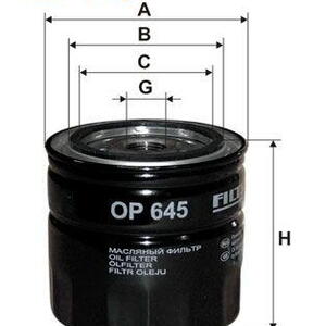 Olejový filtr FILTRON OP 645