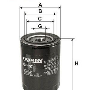 Olejový filtr FILTRON OP 657