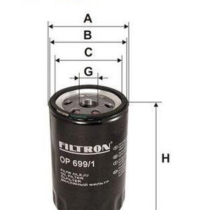 Olejový filtr FILTRON OP 699/1