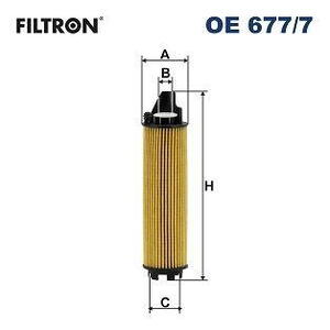 Olejový filtr FILTRON paleta:648