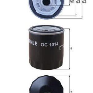 Olejový filtr KNECHT OC 1014