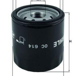 Olejový filtr KNECHT OC 614