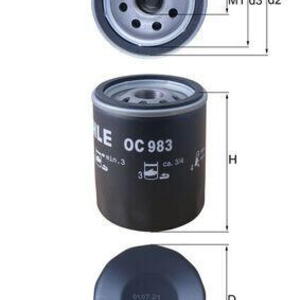 Olejový filtr KNECHT OC 983