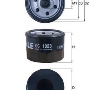 Olejový filtr MAHLE OC 1023