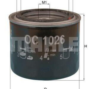 Olejový filtr MAHLE OC 1026