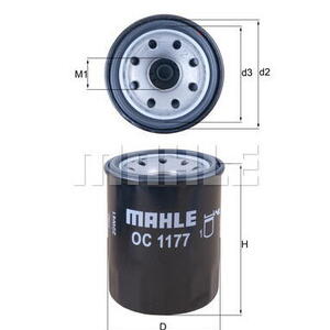 Olejový filtr MAHLE OC 1177
