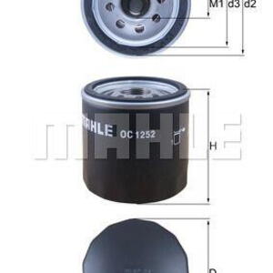 Olejový filtr MAHLE OC 1252