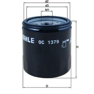 Olejový filtr MAHLE OC 1379