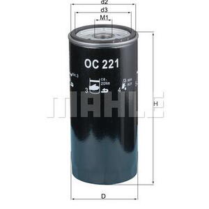 Olejový filtr MAHLE OC 221