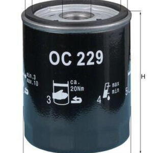 Olejový filtr MAHLE OC 229