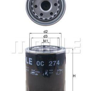 Olejový filtr MAHLE OC 274