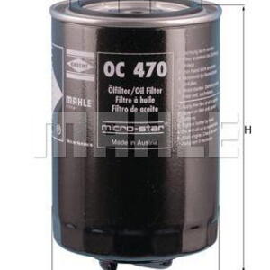 Olejový filtr MAHLE OC 470