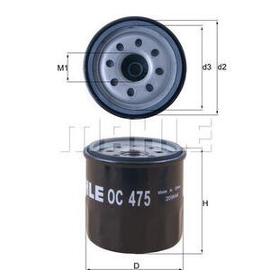 Olejový filtr MAHLE OC 475