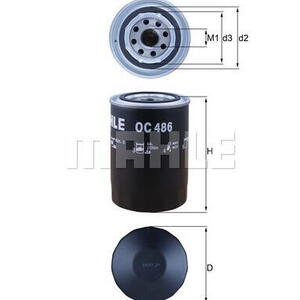 Olejový filtr MAHLE OC 486