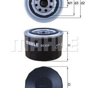 Olejový filtr MAHLE OC 570