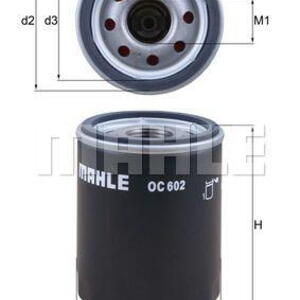 Olejový filtr MAHLE OC 602