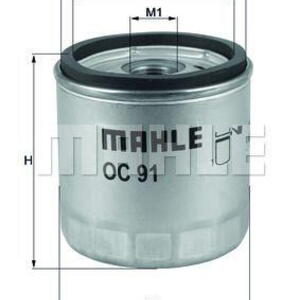 Olejový filtr MAHLE OC 91D