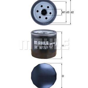 Olejový filtr MAHLE OC 977/1