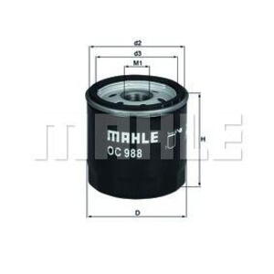 Olejový filtr MAHLE OC 988