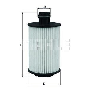 Olejový filtr MAHLE OX 1012D