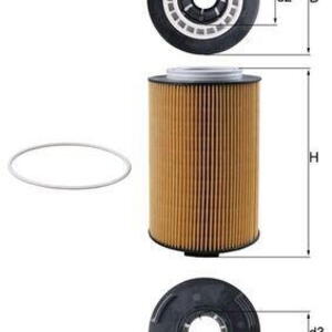 Olejový filtr MAHLE OX 1028D