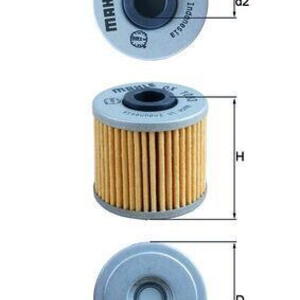 Olejový filtr MAHLE OX 1093