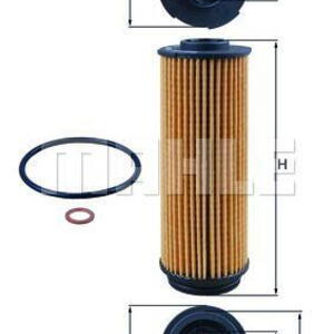 Olejový filtr MAHLE OX 1146D