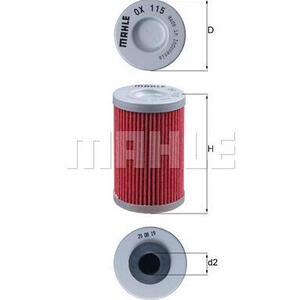 Olejový filtr MAHLE OX 115