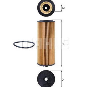 Olejový filtr MAHLE OX 1162D