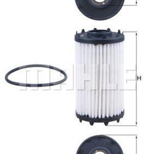 Olejový filtr MAHLE OX 1184D