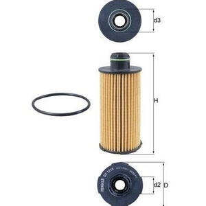 Olejový filtr MAHLE OX 1219D