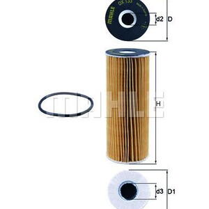 Olejový filtr MAHLE OX 133D