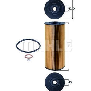 Olejový filtr MAHLE OX 137D
