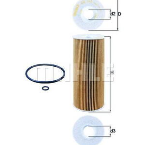 Olejový filtr MAHLE OX 143D