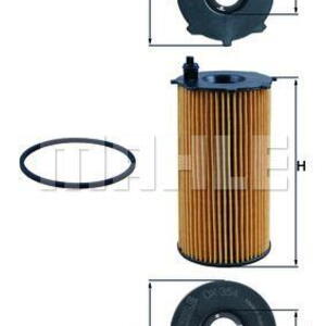Olejový filtr MAHLE OX 354D