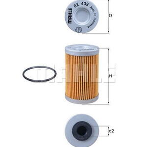 Olejový filtr MAHLE OX 439D